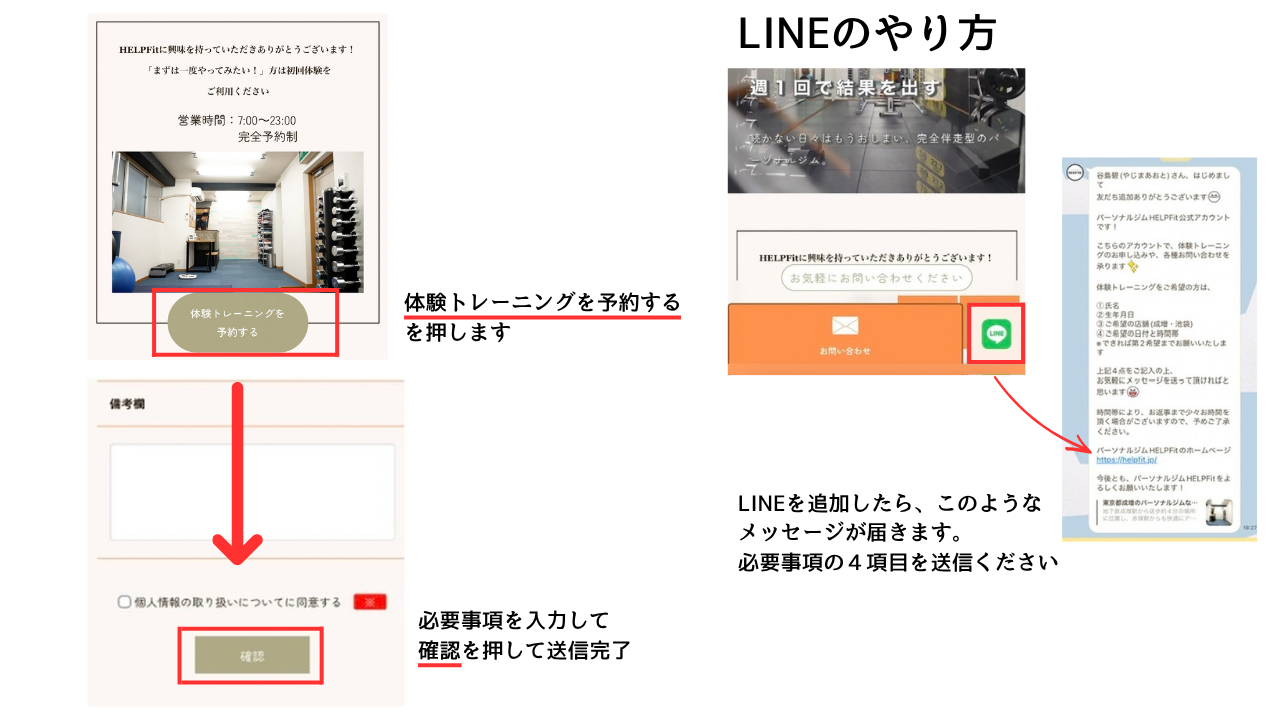 予約はどうやる？